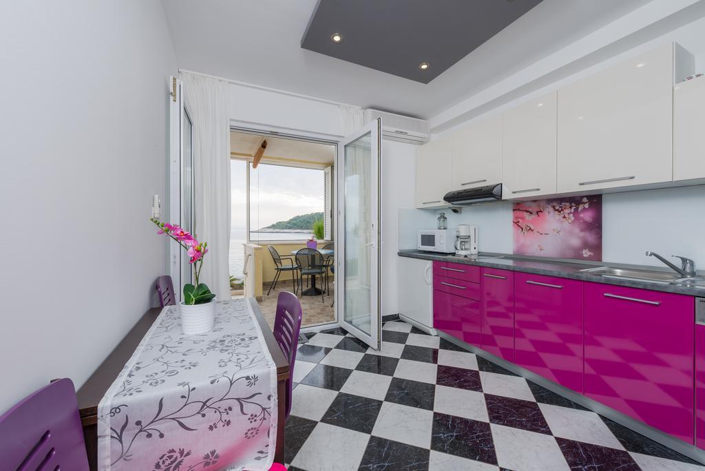 Superb Beachfront Luxury Seaview With Private Beach Milna  Cameră foto